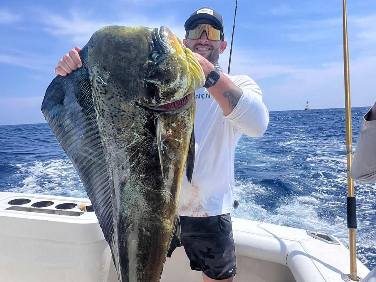 Dorado catch on the 35-foot Sea Cruz. Cabo Express