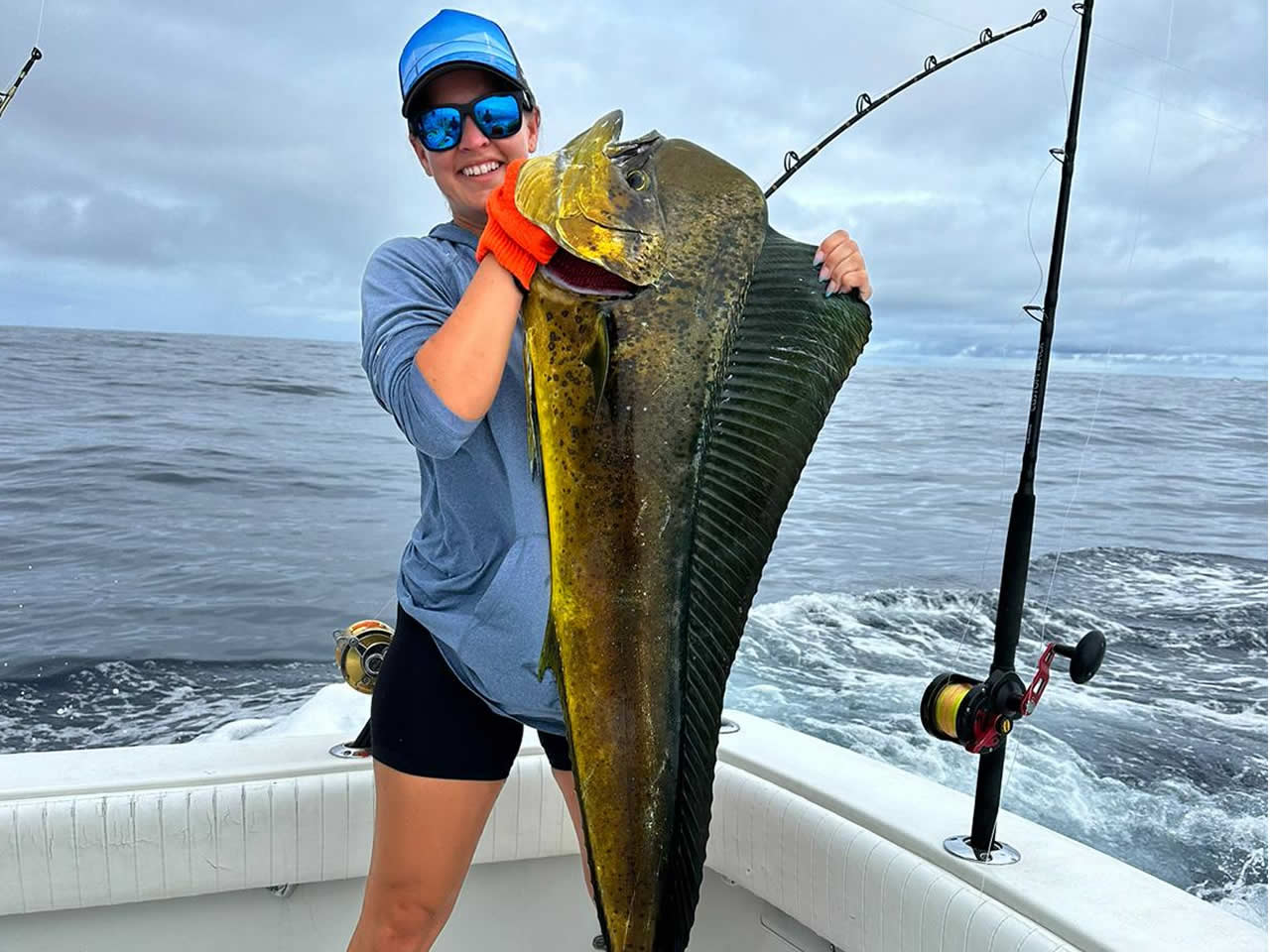 Satisfaction 1 fishing trip Dorado catch