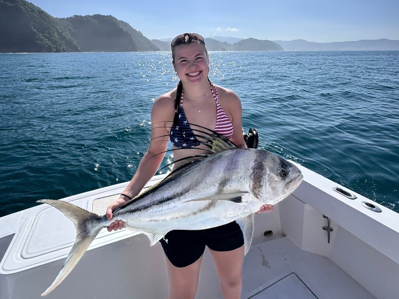 Roosterfish Catch on a Fish Whistle Trip - Herradura