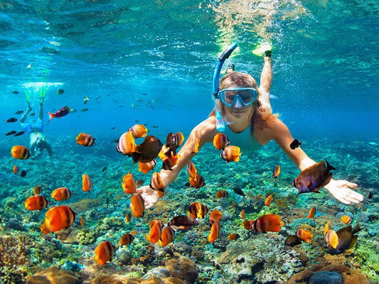 Snorkeling enthusiast