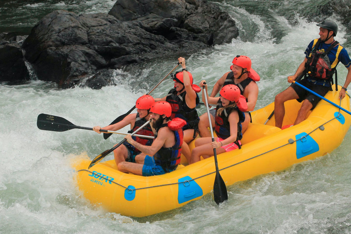 Adventure Rafting Tour on the Tenorio river