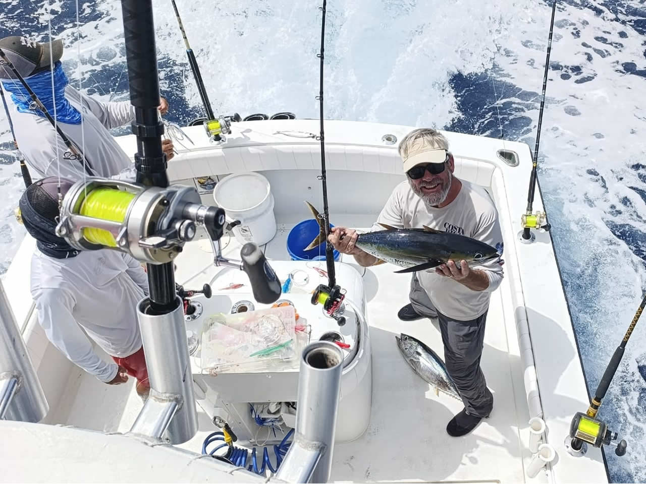 Herradura Charter tuna catch