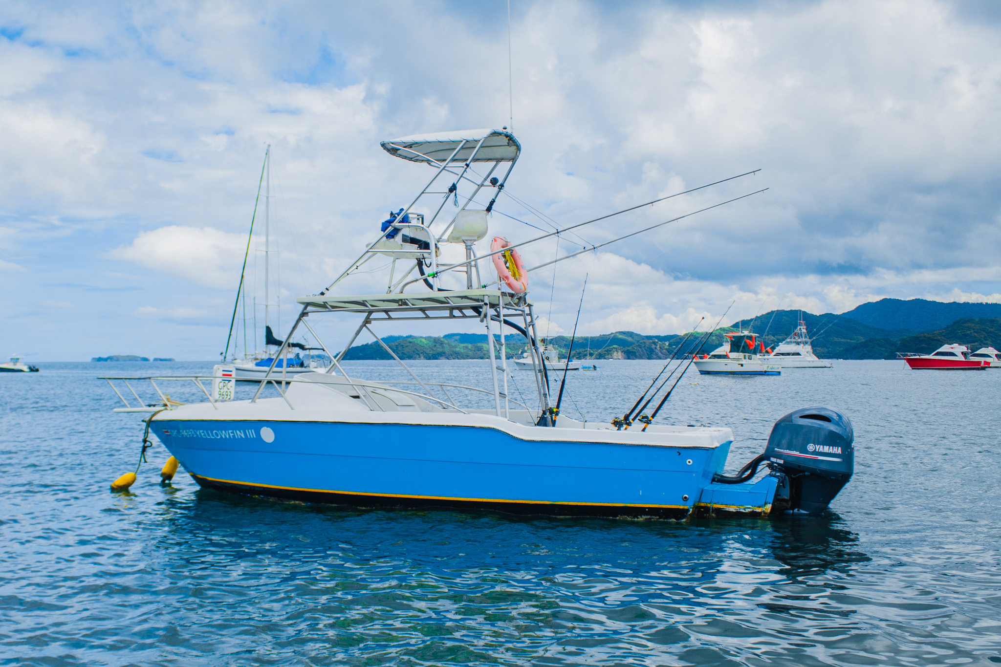 Tamarindo Guanacaste Sport Fishing Trips on the Yellowfin Fishing Boat