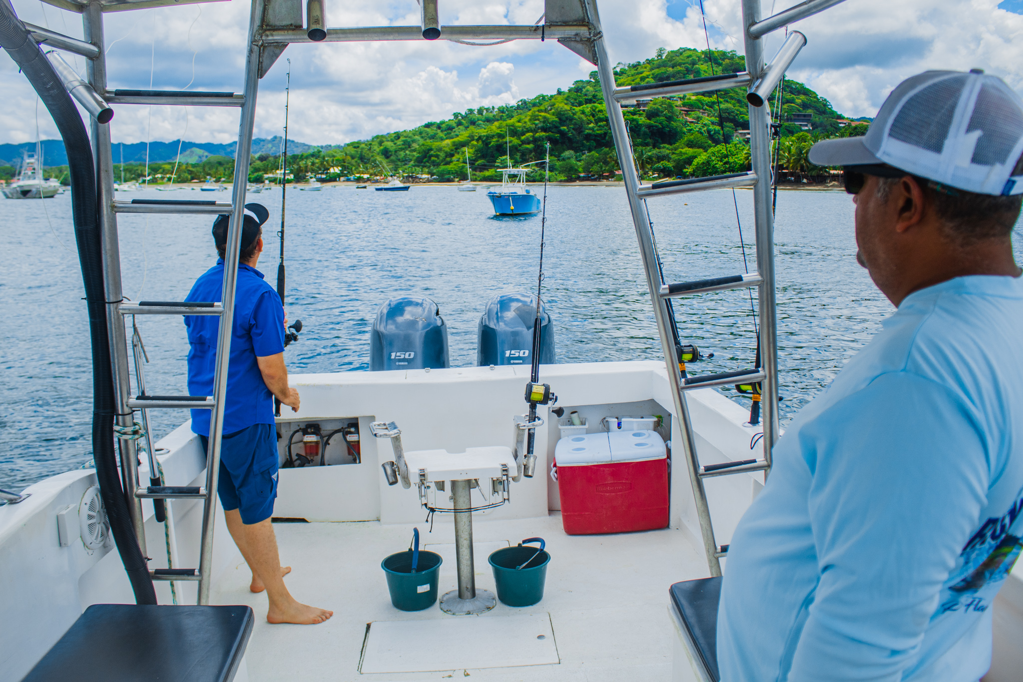 Tamarindo Guanacaste sport fishing excursions on the Yellowfin fishing boat